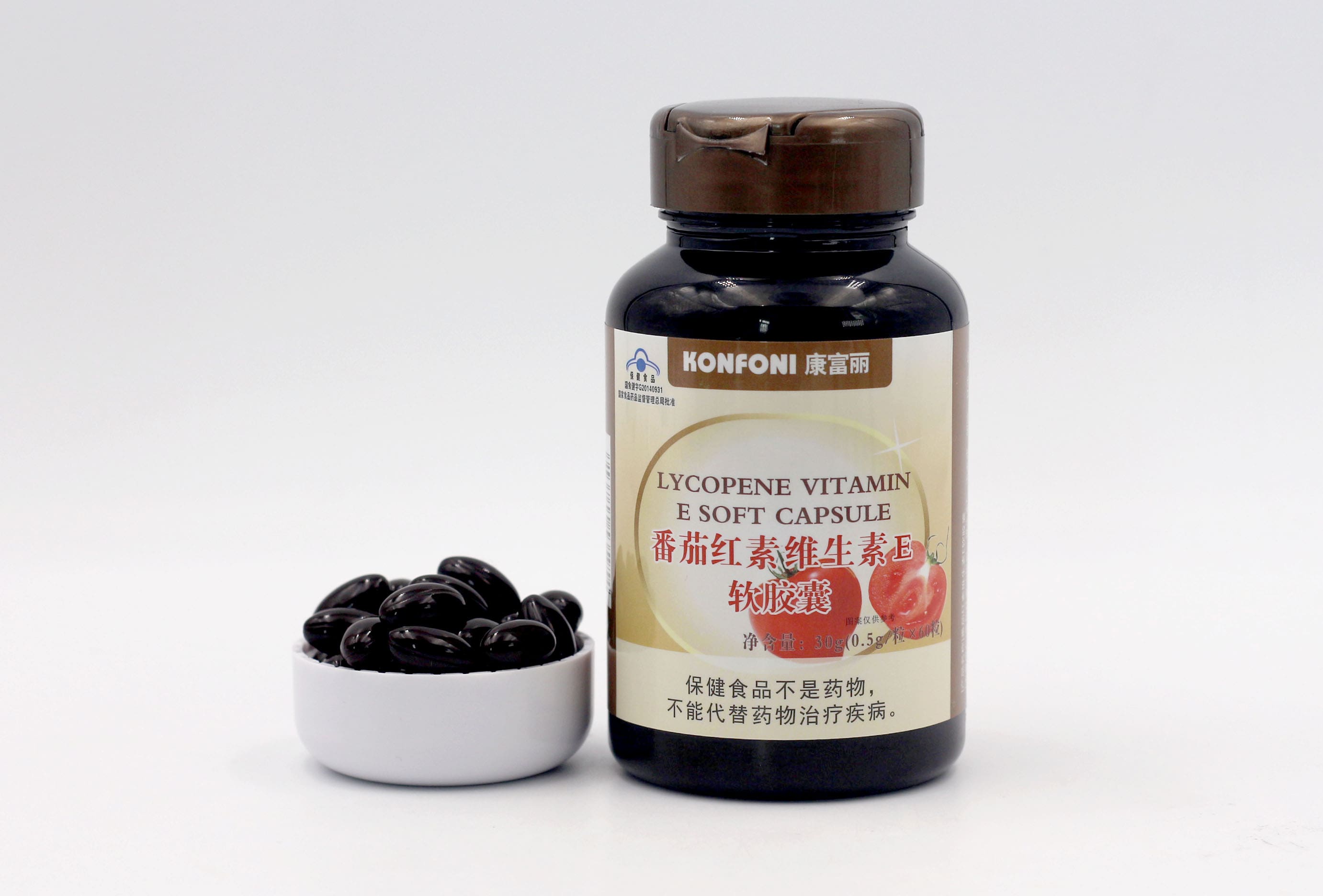 天然抗氧化---番茄紅素維生素E軟膠囊